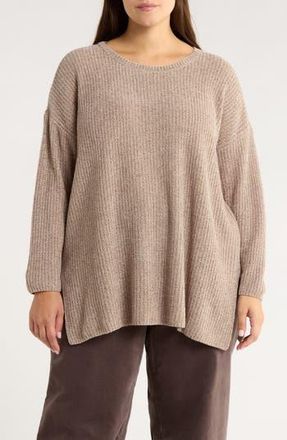 Eileen Fisher Crewneck Sweater in Dove at Nordstrom Rack, Size 1X