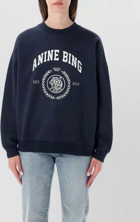 Anine Bing printed oversized sweatshirt
