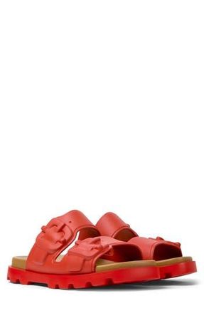 Camper Brutus Slide Sandal in Bright Red at Nordstrom Rack, Size 42