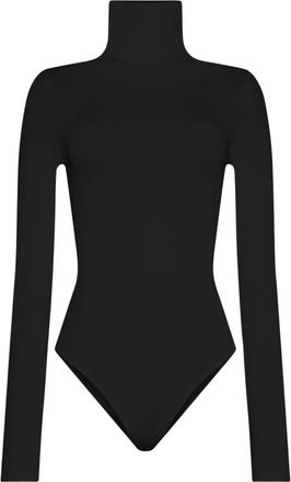Wolford Mujer, Camisetas, Negro, Talla: L