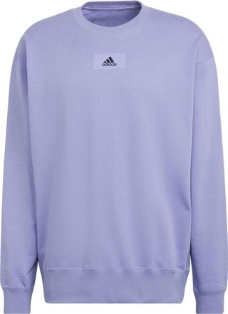 adidas Mens adidas Fv Swt Sports Round Neck Pullover Light Purple HE4347