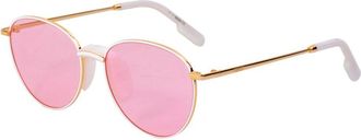 Kenzo Gold Metal Womens Sunglasses