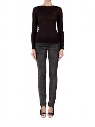 Diesel Slim Low-Rise Jeans In Black