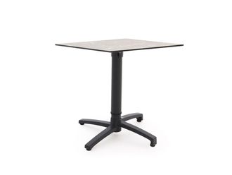 Bellagio la vita attrattiva Bellagio Canzo klaptafel 70x70x73/109cm verstelbaar