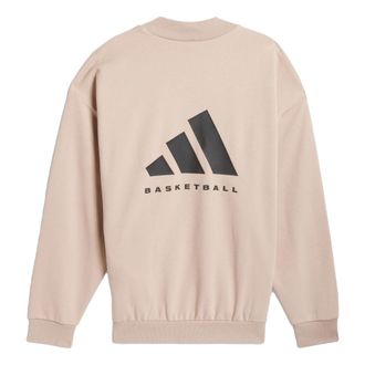 adidas Basketball Crew Sweatshirt Beige IM8422
