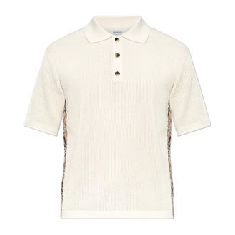 Burberry Polo Shirts, male, Beige, Size: S Marlow Polo Shirt