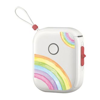 OEM Impresora T&eacute;rmica Port&aacute;til Con Pegatinas, Ideal Para Almacenamiento, Oficina Y Uso Dom&eacute;stico, Colores Arco&iacute;ris