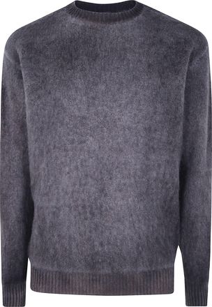 Avant Toi Sweater Tonal Degrad&eacute; Round Neck Pullover