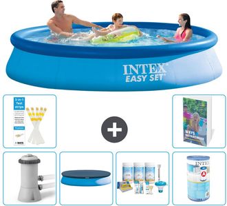 Intex Piscina Easy Set Redonda - 366x76 Cm - 7-piezas S208