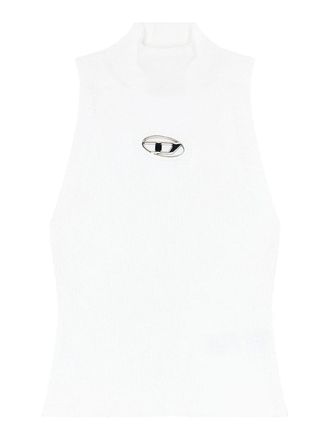 Diesel Cut-Out Logo Tank Top