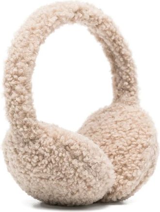 Parajumpers fur-effect earmuffs - women - Polyester/Polyester/Polyamide - S/M - Neutrals