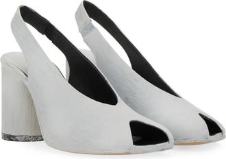 Maison Margiela Sandalen - Anatomic Varnished Sandal - Gr. 36 (EU) - in Weiß - für Damen