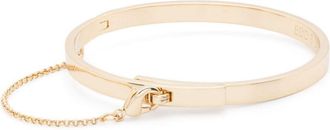 Eddie Borgo Thin Safety Chain bracelet - Oro