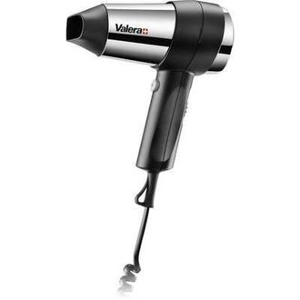 Valera Action 1600 Push Secador De Pelo Negro Cromo
