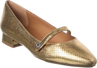 Aquatalia Priya Waterproof Leather Flat