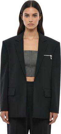 Dsquared2 Black Notched Lapel Blazer