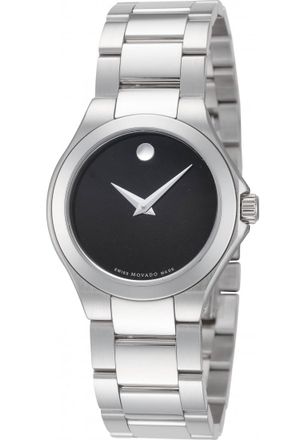 Movado Womens 0607308 Ladies Defio Watch - Silver - One Size