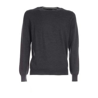 Paolo Fiorillo Heren, Truien, Grijs, Maat: 3XL Wol