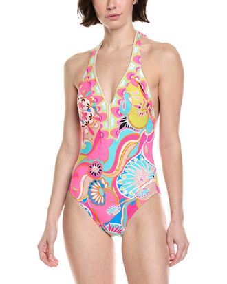 Trina Turk Plunge One-Piece