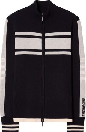 We Norwegians Rocky FullZip Merinojacke für Herren | schwarz