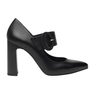 Nero Giardini Zapato de Sal&oacute;n de Piel Estilo Mary Jane - Shoes - Mujer - Negro - 36 EU