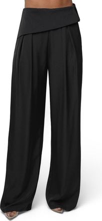JLUXLABEL Executive High Waist Pants in Black at Nordstrom, Size Small