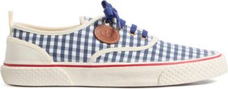 Valentino Garavani Nojoke checked sneakers - Blue