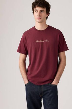 Levi's Camiseta Classic Graphic - Hombre - 2XL - Rojo / Ssnl Bw Tawny Port