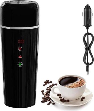 OEM Hervidor Agua Coche, Calentador Port&aacute;til R&aacute;pido Biberones 420ml, Mini Taza T&eacute; Caf&eacute; Revestimiento Acero Inoxidable 304 Control Temperatura Viajes