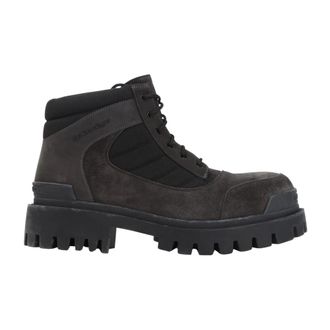 Balenciaga Combat Strike Low Boot - Heren - Schoenen - Zwart - Maat: 44 EU Leer
