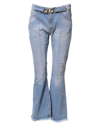 CristinaeEffe Washed High Waist Bootcut Womens Jeans (Pre-Owned)