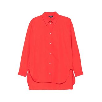 SOEUR Soeur - Che1159 Grenade Shirt - Dames - Blouses & Shirts - Rood - Maat: 2XS Katoen