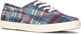 Keds Champ Lace-Up Sneaker in Blue/red at Nordstrom, Size 6.5