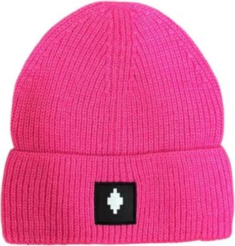Marcelo Burlon Caps - unisex - Hoeden - Roze - ONE Size - Accessoires