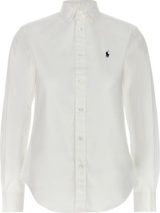 Ralph Lauren White Logo Shirt
