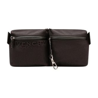 Givenchy Canvas Bumbag - Heren - Heuptassen - Zwart - ONE Size - Tassen