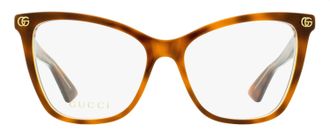 Gucci GG1817O Butterfly Acetate Eyeglasses - Havana