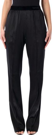Tom Ford Black Relaxed Pyjamas Pants