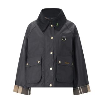 Barbour Lichte jassen - Dames - Jassen - Blauw - Maat: 2XL Katoen