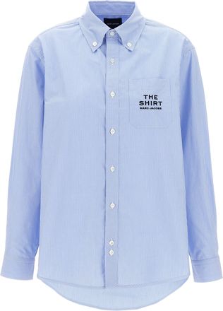 Marc Jacobs The Striped Shirt Camicie Celeste-Donna