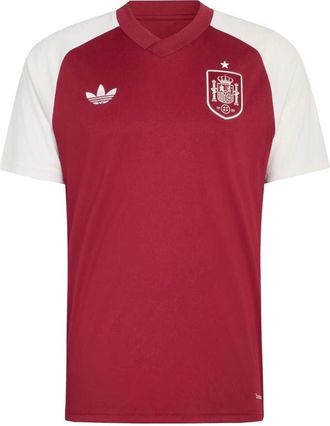 adidas Spain 2026 Away Pre Match Jersey Asia Sizing Team Coll Burgundy 2 KA6491