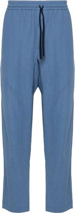 Harris Wharf London Comfort tapered trousers - men - Polyamide/Viscose - 46 - Blue