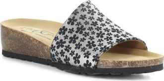 Bos. & Co. Lux Slide Sandal in Graphite/Black at Nordstrom, Size 10-10.5Us