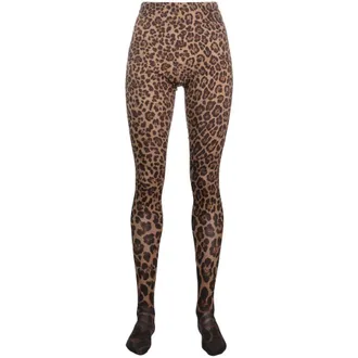 Valentino Garavani Leopard-Print Tights