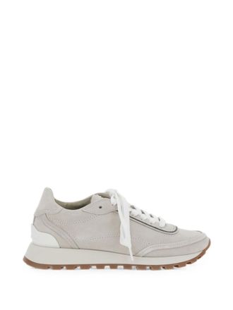 Brunello Cucinelli Grey Runner Sneakers