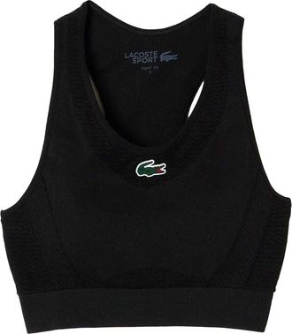 Lacoste Dames/Dames Stretch Sportbeha (Zwart)