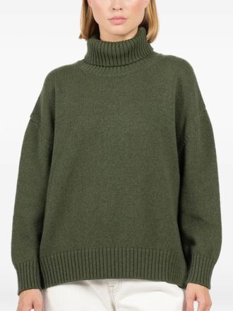 Labo Art roll neck sweater - Groen