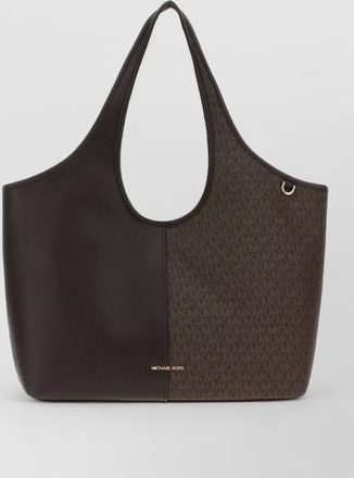 Michael Kors large canvas tote bag