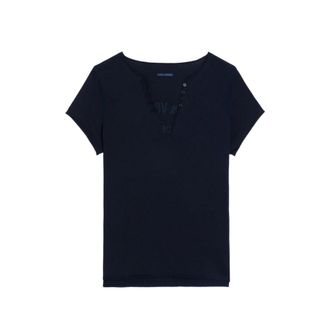 Zadig&Voltaire Button Graphic T-shirt