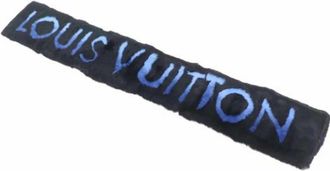 Louis Vuitton Pre-owned Scarves, female, Blue, Size: ONE SIZE Pre-owned Shawl